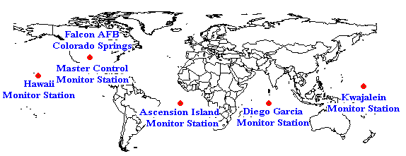 Map of Ground Stations